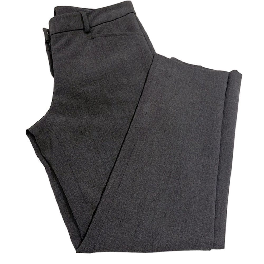 JACOB Charcoal women’s dressy ankle pant slim straight